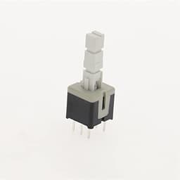 10pcs 8.5 * 8.5 Mm 6 Pin Mini Self-Locking/Momentary Push Button Switch DIP DPDT Multimeter Switch (Color : Self-Locking)(Self-Locking)
