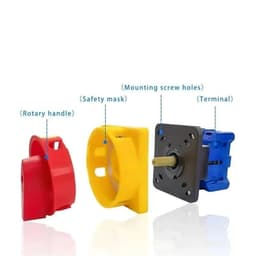 Isolating Switch 40A 3 Phase Changeover Cam Rotary YMD11-40A