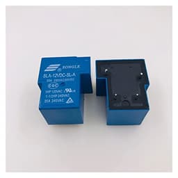 5 Pcs 30A 4 Pin Power Relay SLA-12VDC-SL-A 12V DC PCB Type