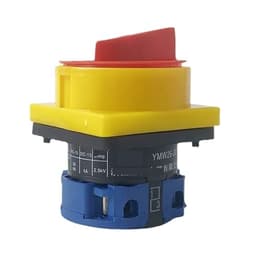On Off Switch 2 Position selector Changeover 20A 1 Pole Pad Lock Main Cam Rotary switches YMW26-20/1GS