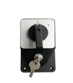 LW26-63/3 Off-ON with Key 63A 690V Circuit Control Selector Three Poles Silver Contact YMW26 Changeover Rotary Cam Switch