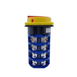 LW26GS-125A Padlock Off-ON Two Positions Changeover Selector Panel Mounted Rotary Cam Switch(1P 4Terminals)