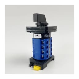 LW26-20 DIN Rail Mounted Multi Position Silver Contact Rotary Cam Switch 690V 20A 4 Level Changeover Selector YMW26 LW28(0-1)