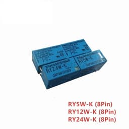 2Pcs/Lot RY5W-K 5VDC RY12W-K 12VDC RY24W-K 24VDC DIP-8 8Pin 1A Signal Relay(RY5W-K 5VDC)