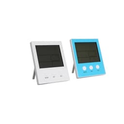 LCD Digital Temperature Humidity Meter Calendar with Alarm Clock