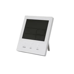 Blue Digital Temperature Humidity Meter with Backlit Display
