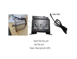 Brushless DC Motor 750W 3000rpm Servo Kit AC220V