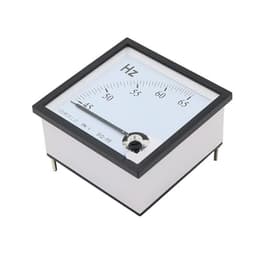 SQ-96-HZ Pointer Type AC 100/220V/380V Analog Panel Frequency Meter Tester Gauge Hertz Indicator 45-55Hz 45-65Hz 55-65Hz 96x96mm 1Pcs(45-55Hz,110V)