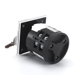 Rotary Changeover Switch 4 Position 12 Terminals 5A LW6Y-2/C121 Screw Type