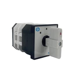 LW12-16/2 Control Circuit 3 Position Rotary Switch 2 Pole 16A Silver Contact Universal Gear Cam Changeover Selector