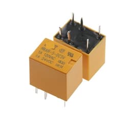 5Pieces/lot Signal Relay HRAH-S-DC5V HRAH-S-DC12V HRAH-S-DC24V 6PINS 1A 120VAC HRAH S 5VDC 12VDC 24VDC(HRAH-S-DC5V)