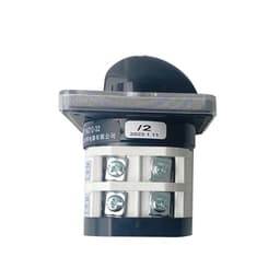 Rotary Selector Switch 32A 3 Position Manual Cam Changeover YMZ12-32/2