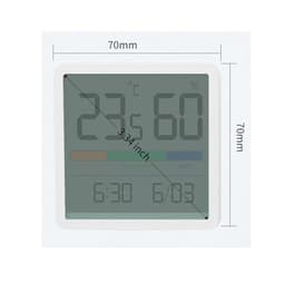 Purpose Digital Temperature and Humidity Meter Clock Household Indoor Kitchen Refrigerator