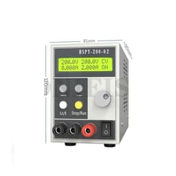 Variable DC Regulated Power Supply 200V2A 240W Digital Display RS232 RS485