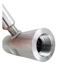 Fluid Flow Meter Turbine Flowmeter Sensor Inner Thread Connection 304 Stainless Steel Pulse Output(DN25 Pulse)
