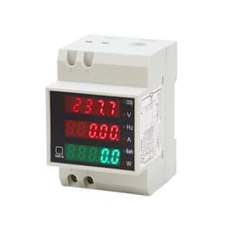 Multi-Function Digital Meter AC Voltage Ampere Frequency Power D52-2058 1Pcs(External Transformer,AC 80-300V)