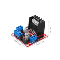 4pcs L298n Motor Driver Module 25w Dc Stepper Controller Board