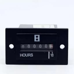 HM-2 Timer Hour Meter Industrial Timer 220V-240V TH-1 Timer HM-1 SYS-1(HM-1 AC220-240V)