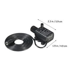 12V DC Brushless Submersible Water Pump for Aquariums, Fountains