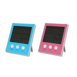 LCD Digital Temperature Humidity Meter Calendar with Alarm Clock