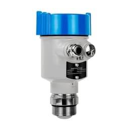 4-20mA Solid Liquid Radar Level Sensor for Wastewater Feed Radar Level Transmitter 80GHZ with Screen Radar Liquid Level Meter 5M(4-20mA RS485,0-5M