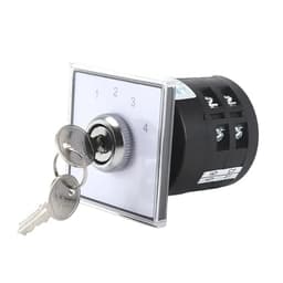 Rotary Changeover Switch 4 Position 12 Terminals 5A LW6Y-2/C121 Screw Type
