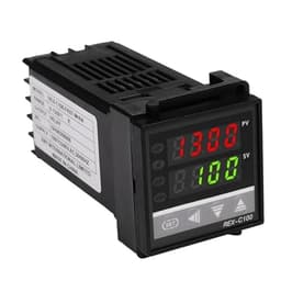 2PCS/Lot Digital PID Temperature Controller Regulator Thermocouple K J Input, Relay Output