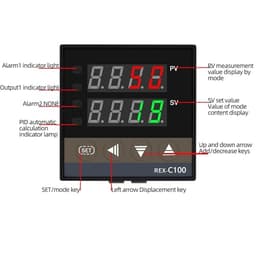 REX-C100/C700 Relay Digital PID Temperature Controller Thermostat Universal