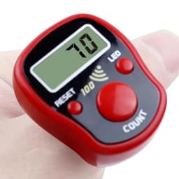 Click Counter - Handheld LED Digital Electronic, Resettable Counting Tool