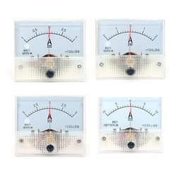 85C1-A DC /75mv Amperemeter Gauge Analog Panel AMP Current Meter10A -0-10A Ammeter 1A 3A 5A 20A 30A 50A 100A 200A 500A 1Pcs(1A -0-1A)