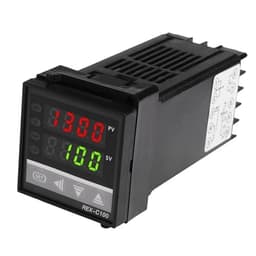2PCS/Lot Digital PID Temperature Controller Regulator Thermocouple K J Input, Relay Output