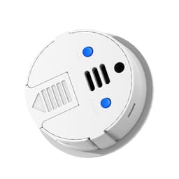 ABS Circular Embedded Electronic Digital Temperature Humidity Meter