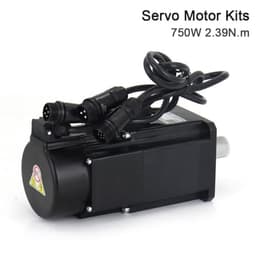 750W Bus Type Servo Motor Driver Kits 2.39N.m 220V 5A Absolute Value