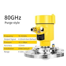 Radar Level Sensor 0-10m 0-20m DC24V with 4-20mA Hart G1.5 Radar Level Gauge(0-10M Purge Type)
