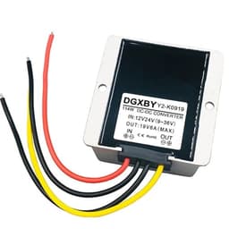 12V24V to 19V 15A 20A Regulated Power Module DC-DC 9-36V to 5A 6A 8A 10A Car Laptop Buck-Boost Converter(9-36V to 19V 6A)