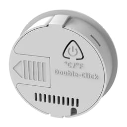 ABS Circular Embedded Electronic Digital Temperature Humidity Meter
