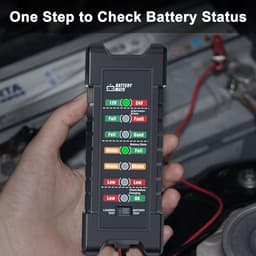 BM210 LED Battery Meter+Car 12V 24V Battery Tester