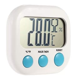 Weather Station LCD Digital Thermometer Hygrometer Temperature Humidity Meter Gauge