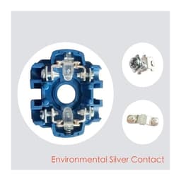 LW26GS-20/9 Padlock Cam Switch 20A 690V 9 Poles Power Rotary Changeover Selector 36 Terminals Screws ON-Off 2P Silver Contact