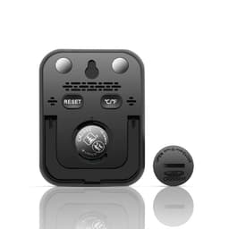 ABS Indoor Large Screen Household Temperature Humidity Meter with The Weather