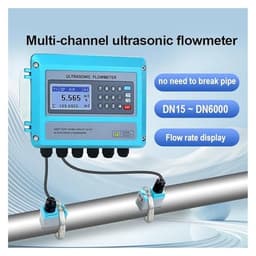 Flowmeter Wall-Mounted Liquid Flow Sensor RS485 4-20mA Signal Output(DN50-700-01)