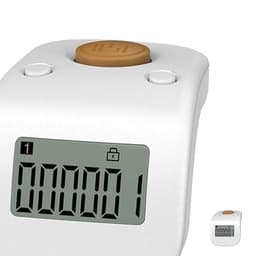Hemobllo Rechargeable Digital Finger Hand Counter with Ring, 6 Digit