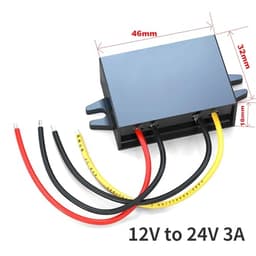 12V to 24V 19V Step Up DC Voltage Converter Car Laptop Power Charger
