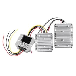 8-40V to 12V 3A 4A 6A 10A 15A 20A 25A 30A Automatic Buck-Boost DC DC Converter Regulator 12V Power Supply for Cars Solar(8-40v to 12v 6a)