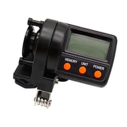 Electronic Fishing Line Counter with Auto Reset, LCD Display and Clamp on Rod Mount for Anglers Who Need Visible Line Length Tracking Digital Fishing