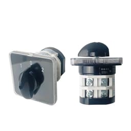Rotary Selector Switch 32A 3 Position Manual Cam Changeover YMZ12-32/2