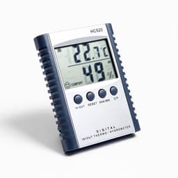 ABS External Probe Digital Electronic Temperature Humidity Meter Indoor Outdoor