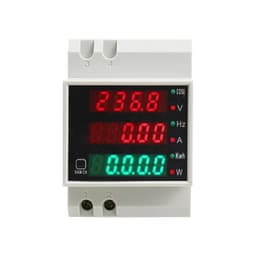 D52-2058 Digital Display AC Voltage Current Power Meter Frequency Household Multi-Function 1Pcs(200-450V Built-in CT)