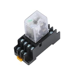 20PCS HH54P MY4NJ Plug-in Relay PYF14A DC/AC 12v 24v 36v 48v 110v 220v DC/AC 5A Silver Contact 14pins 4PDT Rele Socket