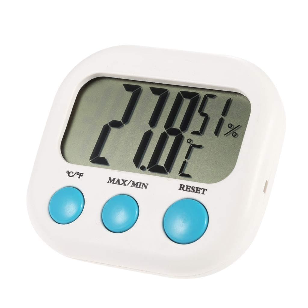 Weather Station LCD Digital Thermometer Hygrometer Temperature Humidity Meter Gauge